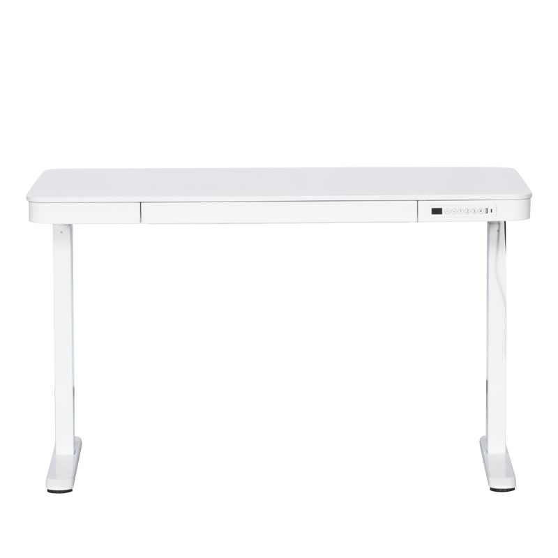 CR-118 E Ергономично бюро с електрическо регулиране на височината - бял